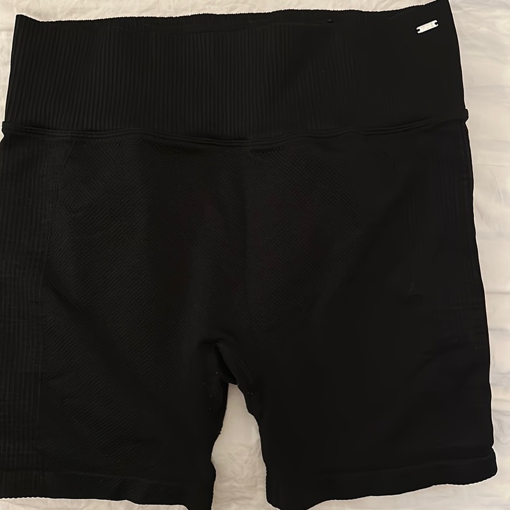 Victoria secret pink bike shorts workout biker shorts large pink active